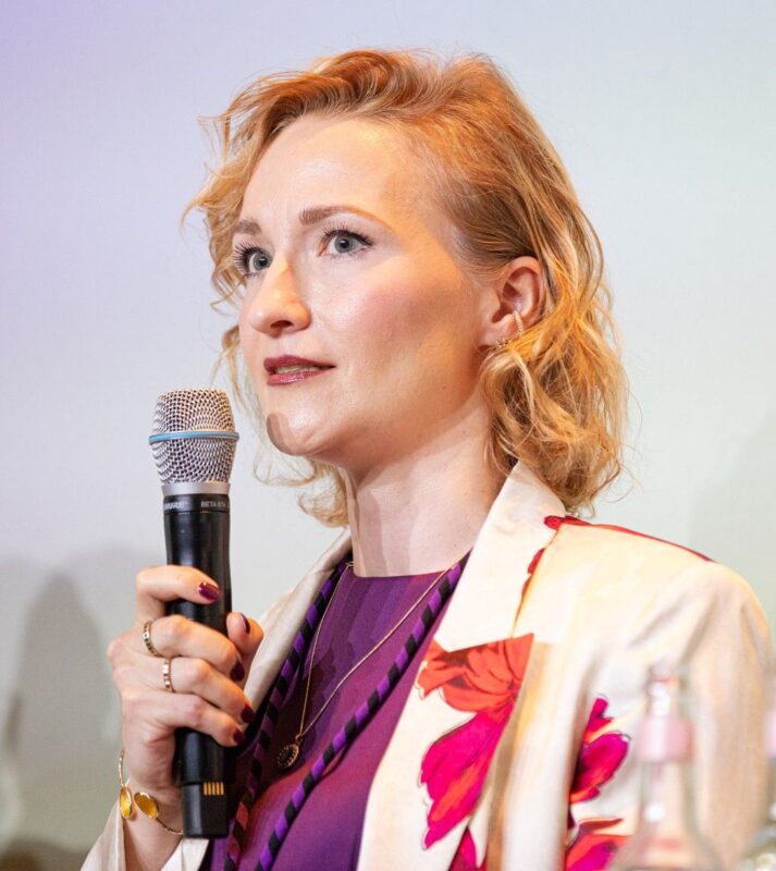 Dr. Susann Lüstke als Speakerin beim Tag der Industrie 2025.